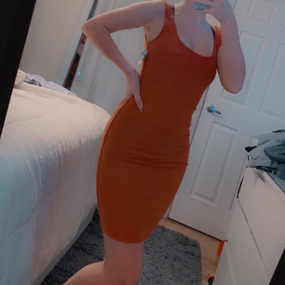 Olive Ole tan dress